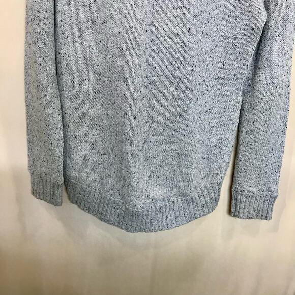 G H Bass Vintage Fair Isle Rustic Black Gray Scoop Neck Pullover Sweater Women M - Picture 10 of 10